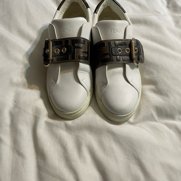 FENDI signature slip on sneakers - Picture 4 of 5